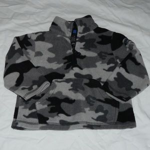 PLC Black & Gray Urban Camo Fleece Jacket, 24 mo